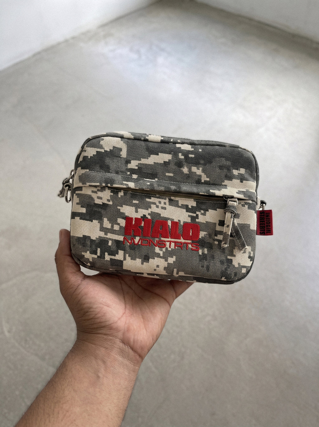 camo crossbody bag