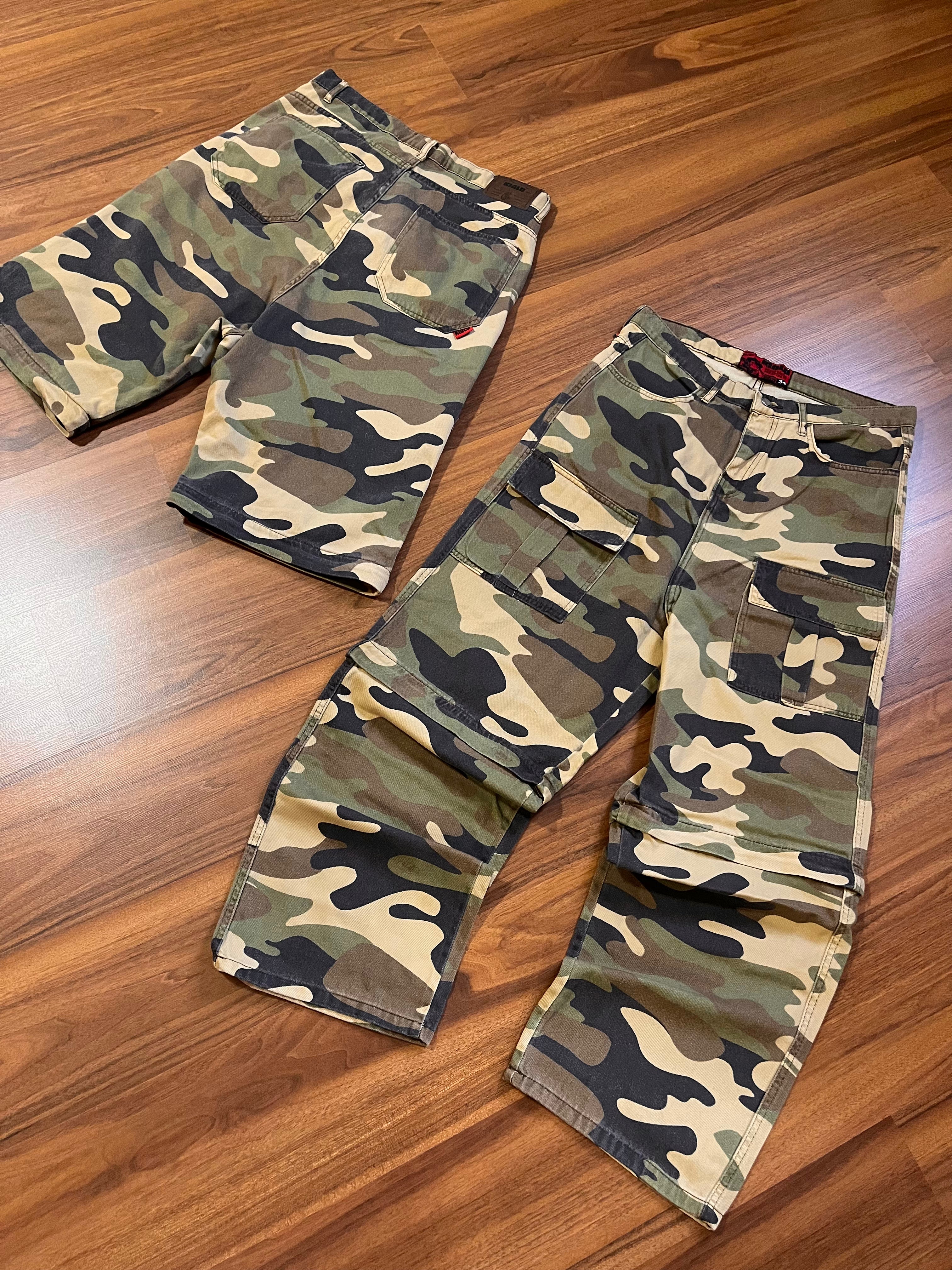 CONVERTIBLE CAMO DENIM (CAMO)