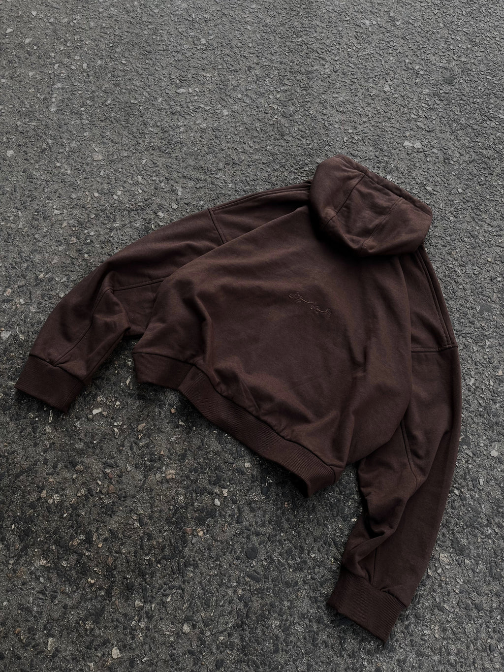 French Terry Zip Up [Brown]